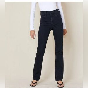 Mother Denim High Waisted Rider Skimp Jean in Who's Sorry now size 29